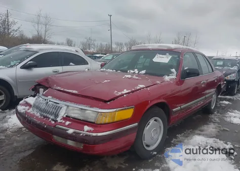 1994 Mercury Grand Marquis Gs из США, поврежденный, VIN 2MELM74W0RX683078